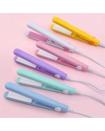 Mini Hair-Straightener Flat Iron Ceramic Hair Straightener Dry and Wet Thermostatic Electric Curling Iron Fashion Styling Tools