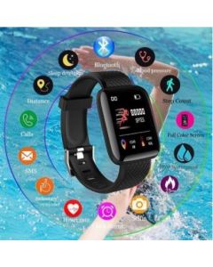 D13 Fitness band watch compatible with all ID 116 Smart phones