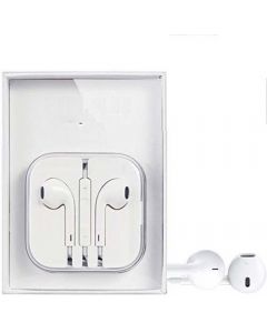 Blix Earphones Compatible for all Smart Phone Wired in-Ear Headphone with 3.5mm Jack & Mic for Apple Smartphones (White)  with 6 Months warrannty