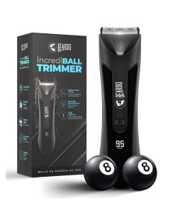 Beardo incrediBALL Trimmer for Men with Skin Safe Tech, IPX5 Water resistant, LED torch, 90-minute run time