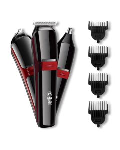 Beardo Ape-X 3-in-1 Multipurpose Trimmer Grooming Kit for Men With Stainless Steel self-sharpening blades