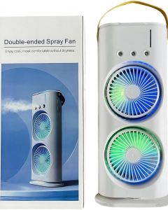 Portable Evaporative Air Cooler with Dual Fans for Your Desk, office,home and kitchen