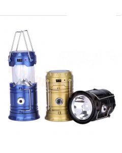 Virat Led Solar Emergency Light Lantern  Usb Mobile Charger, 3 Power Source Solar, Lithium Battery (Multicolor) With 3 Months Warranty