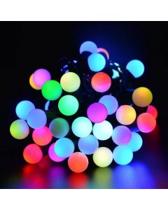 Virat 7 Metre Long Multi Colored Decorative Designer Ball Shaped LED Lights