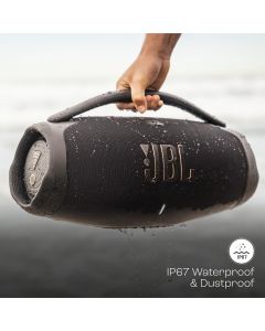 JBL Boombox 3 Wi-Fi Bluetooth Speaker With 24Hr Playtime, Deepest Bass, IP67, Built-in Powerbank