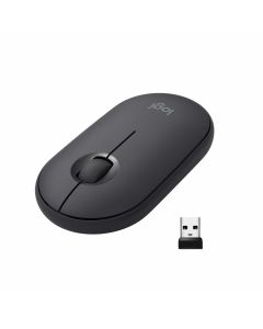 Logitech Pebble Wireless Mouse for Laptop, Notebook, iPad, PC, Mac