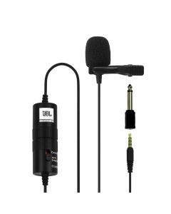 JBL CSLM20B Commercial Omnidirectional Auxiliary Microphone For Content Creation, Voiceover/Dubbing, Recording
