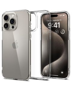 Spigen Ultra Hybrid Back Cover For iPhone 15 Pro Max Crystal Clear