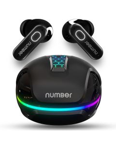 numBer Super Buds 999 ANC Earbuds with 55Hr Playtime, Dual Pairing Ear Buds, 12.4mm Speakers