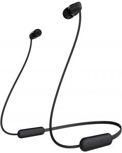 Sony WI-C200 Wireless Neckband with 15 Hrs Battery Life, Magnetic Earbuds