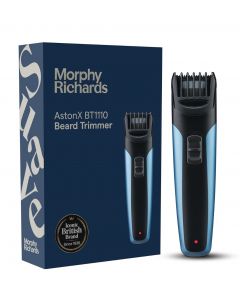 Morphy Richards Astonx Bt1110 Beard Trimmer With 8Hr battery backup, 9 Settings Comb, 