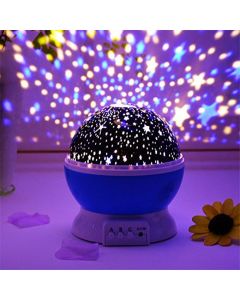Rewire Round Star Master Projector LED Night lamp and Rotating 4 Mode Sky Star Master Mini Projector Lamp for Kid's Room led Light Projector
