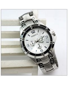 Rosra Round Silver Dial  Wrist Watch for Man RSS1