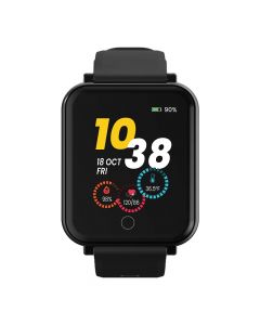  GOQii Smart Vital Plus With 1.57" Full Touch Screen Smartwatch With 7 days battery backup, SPO2, BODY TEMPERATURE, BLOOD PRESSURE & HEART RATE Sensor
