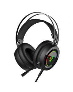 Redgear Cloak Wired RGB Gaming Headphones with Mic for PC