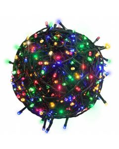 Rewire 25 - 45 Meter Multi Led Rice Lights with 8 Modes Flashing for Christmas, Diwali, Wedding, Party, Home, Patio Lawn Home Decoration