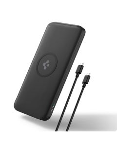 Spigen 2in1 10000 mAh Power Bank, Wireless Charging with USB-C 20W Fast Charging Lithium Polymer