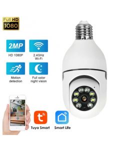 Sigma HD 2MP WIFI Lamp Bulb IP Camera Night Vision PTZ Security Camera CCTV Video Surveillance Work