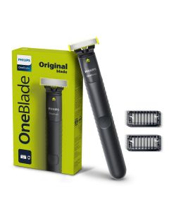 Philips One Blade Trimmer & Shaver For Men For Face With Best Zero Trim, Dual Protection Technolog, No Skin Irritation Qp1424/10