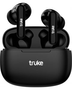 truke BTG Beta Lite True Wireless Earbuds with 13mm Big Drivers, ENC, 38H Playtime, True Gaming Mode Renewed 