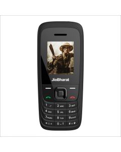 JioBharat V4 4G Phone with JioTV, JioHotstar, UPI, JioSoundPay,JioSaavn, Long Lasting Battery, LED Torch, Digital Camera Locked for JioNetwork