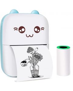 Noe Portable Mini Pocket Bluetooth Wireless Printer For Kids 57mm Paper Photo Compatible with Android & iOS System