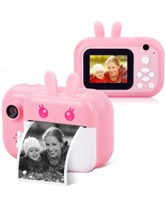Rewire 40MP Instant Digital Camera for Kids with Print Paper, 2.4 Inch Screen & 32GB TF Card
