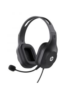 HP H120 USB Headphone With Noise-Canceling Mic, Adjustable Head Strap