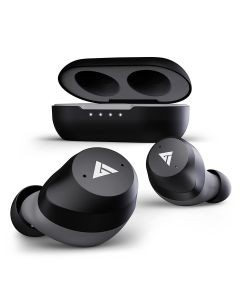 Boult Audio Truebuds with 30H Battery, IPX7 Waterproof, Fast Charging ,Pro+ Calling HD Mic, IPX5 Airbass Bluetooth True Wireless Earbuds Renewed
