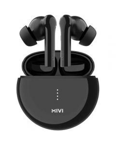 Mivi DuoPods F60 ENC with 50+ Hrs Playtime, Powerful Bass With Touch Controls with Google/Siri Voice Assistant Renewed