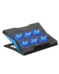 Dyazo Q 26 Laptop Cooling Pad With 6 Fan, Adjustable Height For All Laptop & Notebooks 10-15.6 inches
