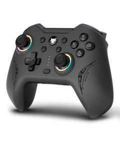 EvoFox Elite X2 Gaming Controller For PC with Dual 2.4G & Type C, 3D Joysticks, EZ Click Macros, Dual Vibration Motors
