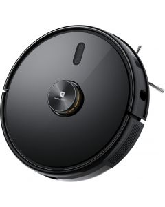 realme Techlife Robot 2 In 1 Vaccum Cleaner With Mopping, 3000 Pa Powerful Suction, 5200 Mah Battery, 300+ Minutes With Advanced Lidar Navigation Technology , Compatible With: Wifi/APP/Alexa, Black