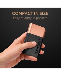 Duracell Magsafe Wireless Power Bank With Fast Charging, 15W Wireless Charging for iPhone, Smartphones