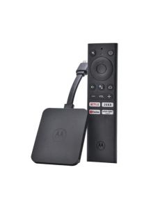 Motorola 4K Android TV Box  With Bluetooth & HDMI,Built-in Chromecast, Based on Android 11