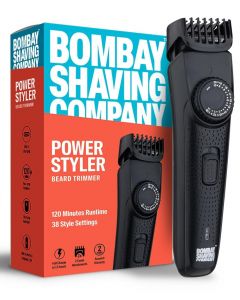 Bombay Shaving Company Power Styler Trimmer With3 8 length Settings, 120Min runtime, 2X Fast Charging, USB Type C