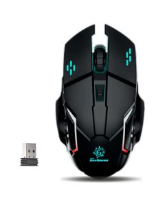 RPM Euro Games USB Wireless Gaming Mouse With 500 mAh Battery, DPI Upto 3200,  6 Color RGB Lights