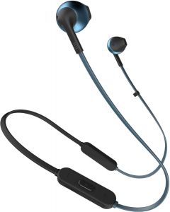 JBL T205BT Bluetooth Neckband With 6 hrs Playtime, touch controls, Mic