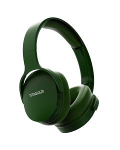 TRIGGR Trinity 2 Bluetooth Headphone with Dual Pairing, 50hr Playtime, 40mm Drivers, Fast Charging