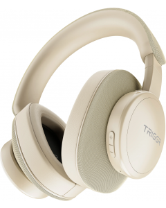 TRIGGR Trinity 3 Headphone with 50 Hr Playtime, Dual Pairing, Foldable Design, v5.3 Bluetooth Headset