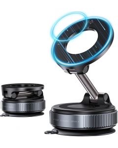 Neo 360° Vacuum Magnetic Phone Holder With Foldable Suction Mount Strong Grip for Mirror, Shower, Gym, Car, Kitchen