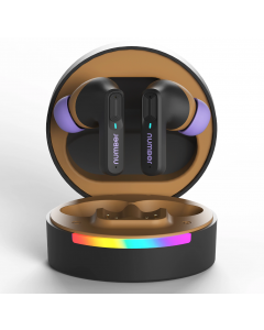 Number SuperBuds 555 with Dual Pair, 66 Hr Playtime, 4 ENC Mic, 35ms Latency Gaming Bluetooth