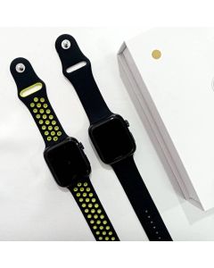 T55 Series 7 Dual Belt Smartwatch (Black Strap, Free Size) Smartwatch  (Black Strap, 44)