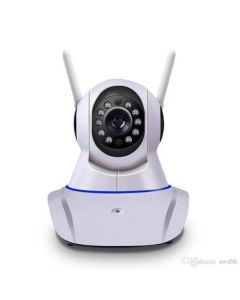 V380 Pro Ultra HD 64GB 2 Channel Wireless CCTV Camera (White)