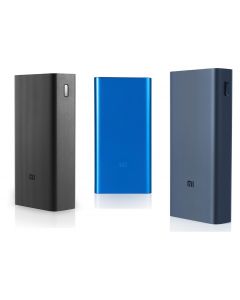 MI 3i 10000mAh 20000mAh 30000mAh Lithium Power Bank Dual Input(Micro-USB and Type C) and Output Ports 18W Fast Charging