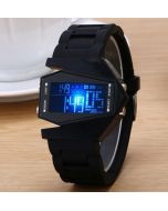 Skmei 0817 Casual Chronograph Digital Black Dial Men's Watch