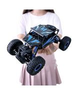 Nord Bay Rock Crawler 1:18 Scale 4Wd Rally Car - The Mean Machine, Blue