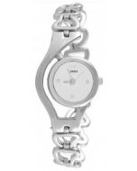 IIK Collection Silver Chian Analogue Silver Dial Girls Watch  With One Year Warranty