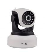 Virat SP017 Wireless HD IP Wi-Fi CCTV Night Vision Motion Detection Camera DVR with Memory Card Slot Recording 1 Year Warranty