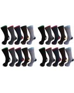 Virat SOFT COTTON RIBBED SOCKS FOR MEN AND WOMEN PACK OF 12 PAIR